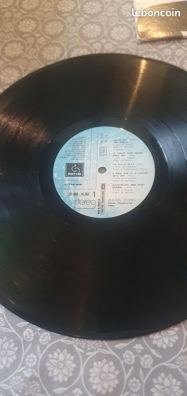 Vynil Julien clerc (image 3)