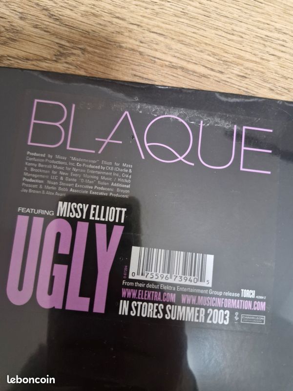 Vinyle blaque feat missy elliot neuf (image 2)