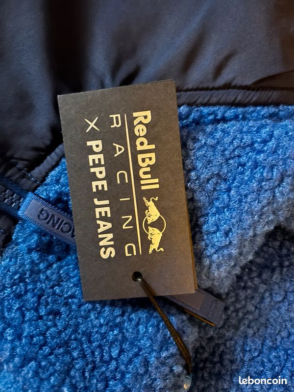 Red Bull Racing x Pepe Jeans – Veste Sherpa Hybrid – Taille S (image 4)