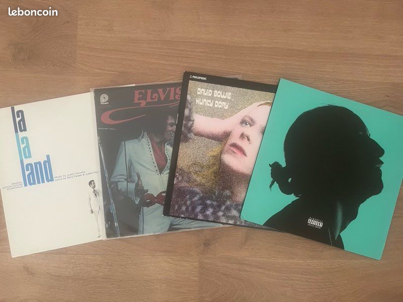 Lot 4 vinyles 33 tours (image 1)