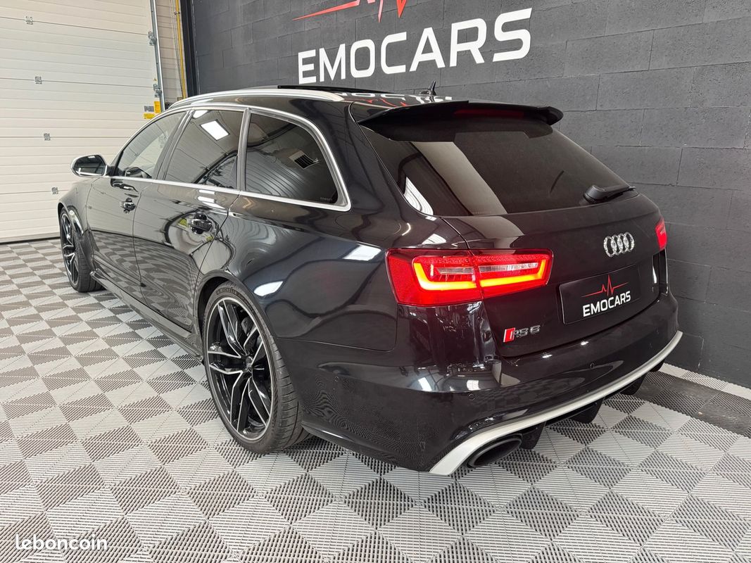 Audi RS6 AVANT C7 4.0 V8 TFSI 560CH QUATTRO - FREINS CÉRAMIQUE - ORIGINE FRANCE (image 9)