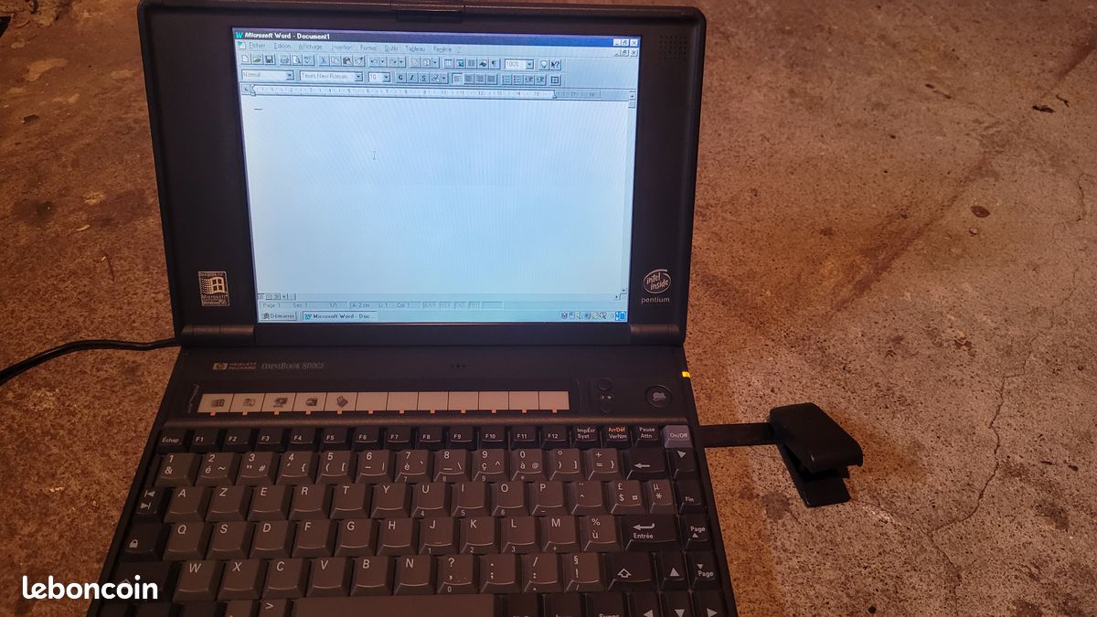 Pc portable HP vintage Omnibook 800 CS (image 6)