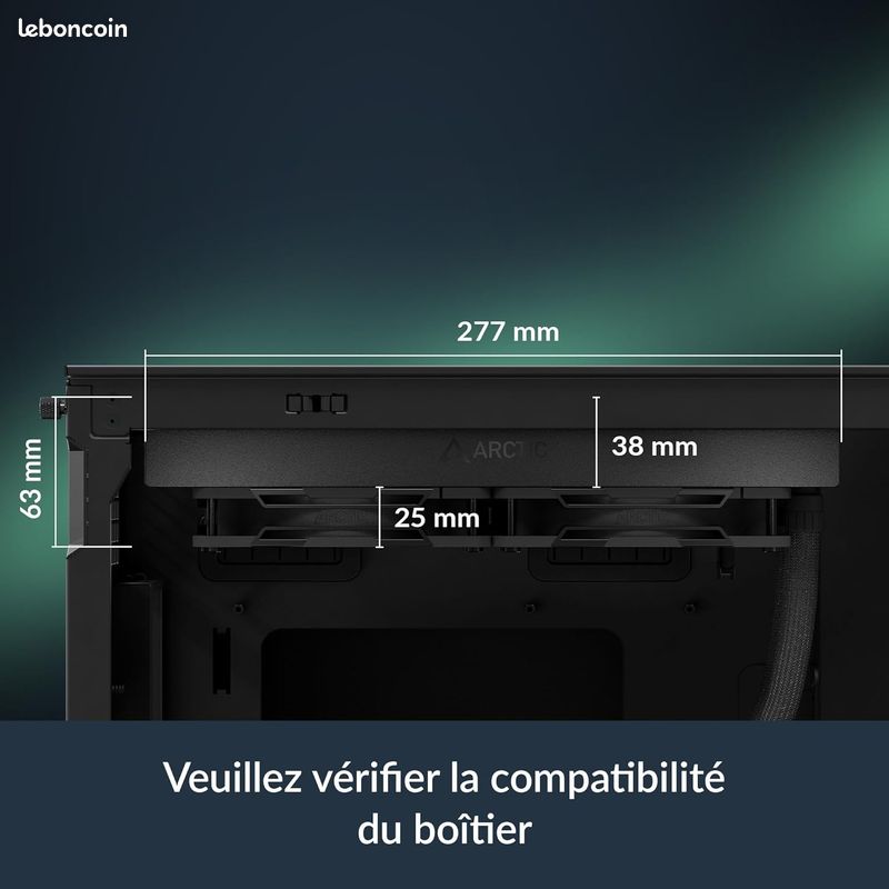 Refroidisseur PC ARCTIC Liquid Freezer III 280 - Watercooling Silencieux Et Performant