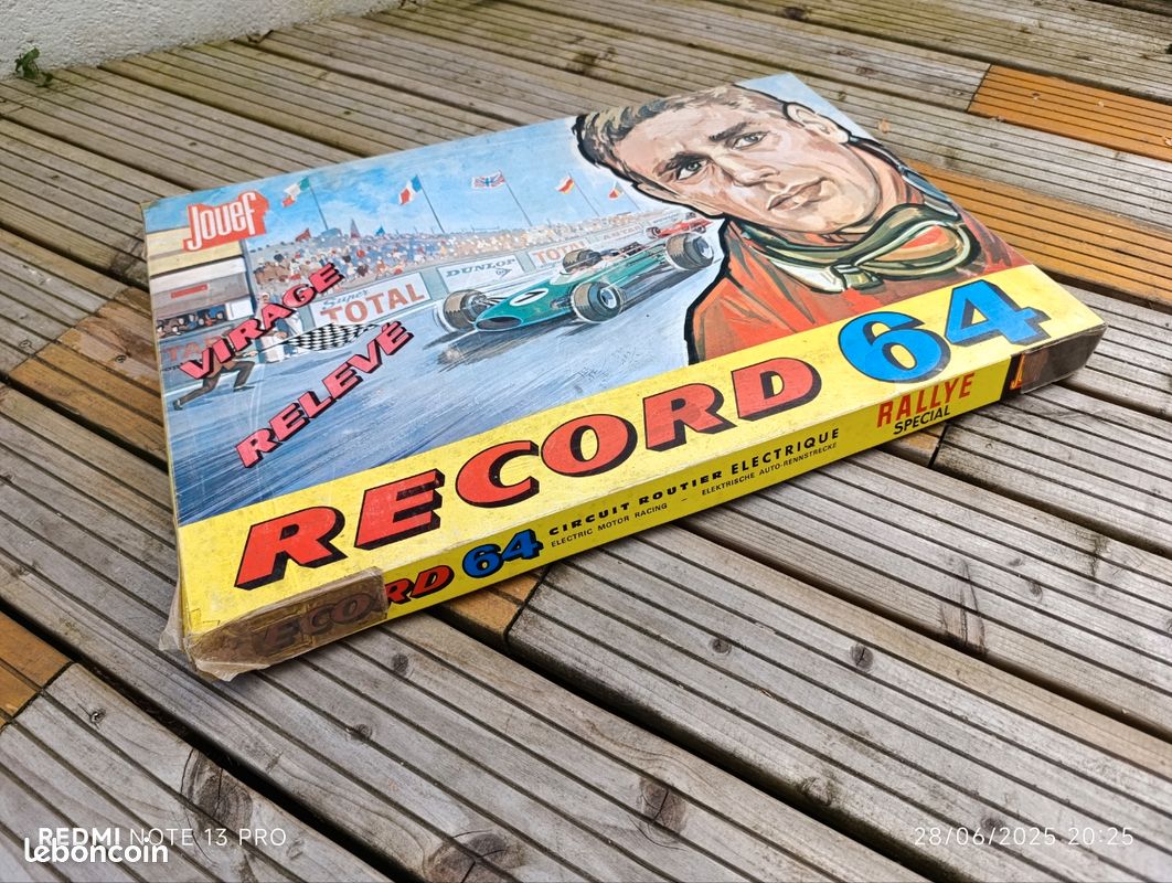 Virage Relevé Intérieur Jouef Réf. 323 Pour Circuit Miniature - Rare Avec Boîte D'origine