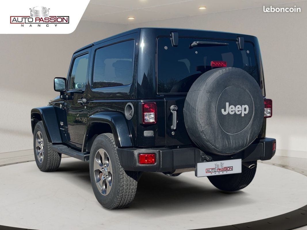 Jeep Wrangler Unlimited 2.8 CRD 200cv 4WD BVA Sahara Hard Top Régulateur Sièges Chauffants JA18 LIVRAISON POSSIBLE (image 5)