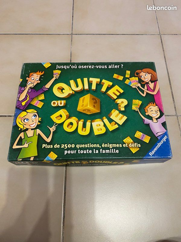 Jeu de société quitte ou double? (image 1)