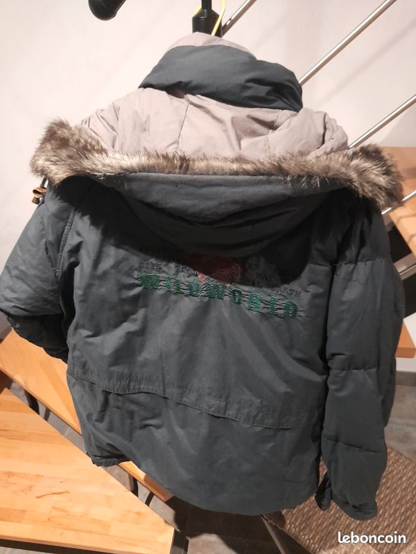Parka homme en plume réversible taille 50 (image 1)