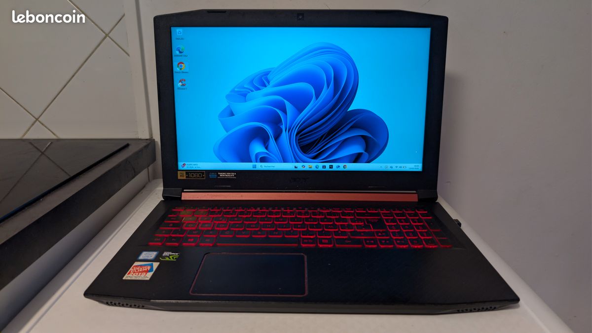 PC Portable Gamer ACER Nitro 5 - Occasion Bon état - Ryzen 5, GTX 1650 Ti, 512 Go SSD