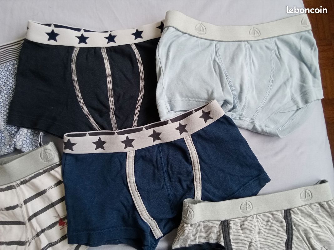 Boxer Petit GarÃ§on En Slip Caleçon Slip GarÃ§on Petit Bateau