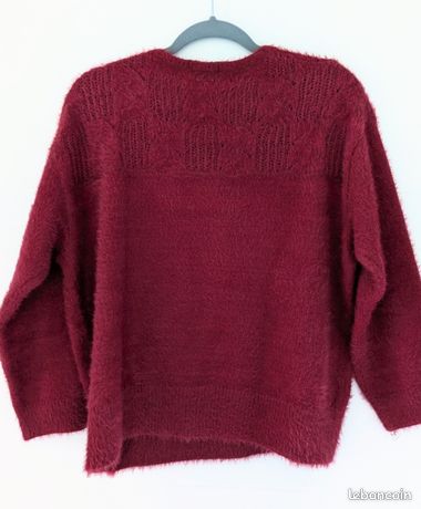Pull Patrice Bréal – Viscose Marron – Taille 44 – Neuf Avec étiquettes