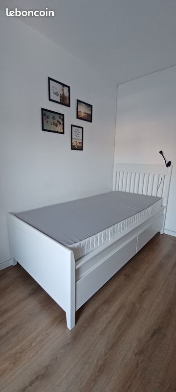 Lit simple IDÄNAS IKEA (image 1)