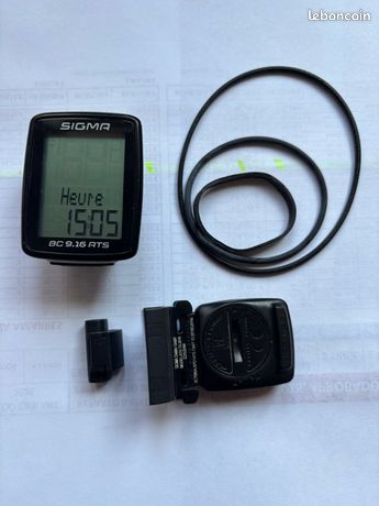Compteur de vélo SIGMA - BC 8.0 - Transmission digitale codée