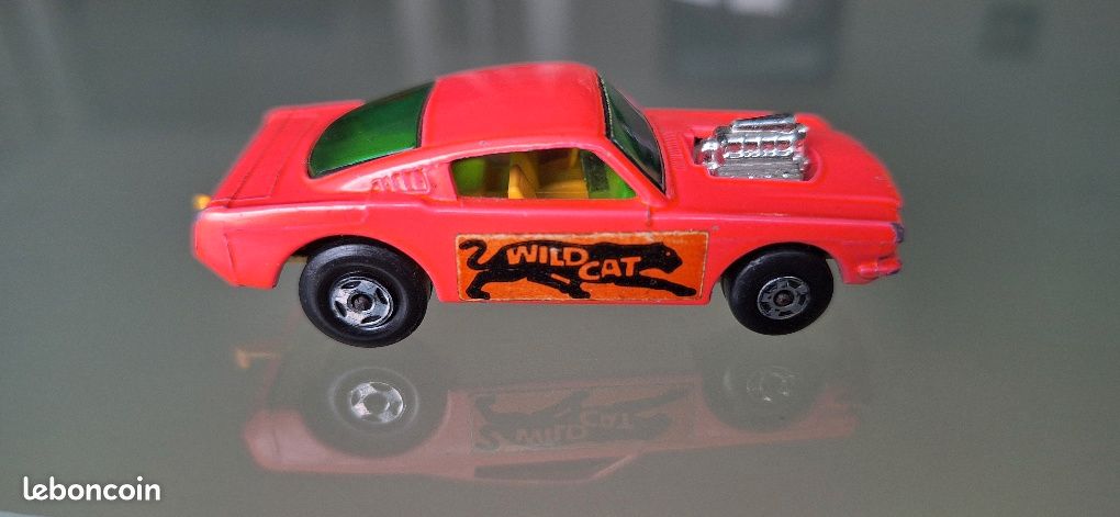 Matchbox Superfast N°8 – Wild Car Dragster – Boîte D’origine (MIB)