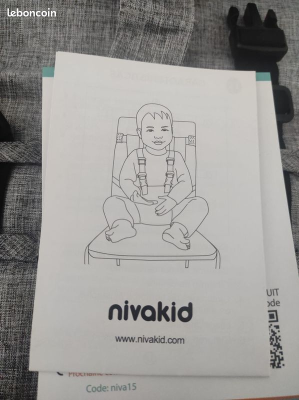 Harnais de chaise nomade bébé Nivakid, sécurisé 6–36 mois (image 5)