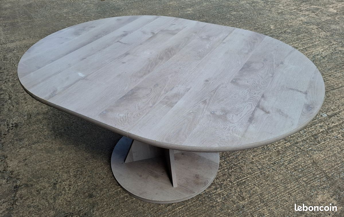 Table a manger ronde extensible (image 7)