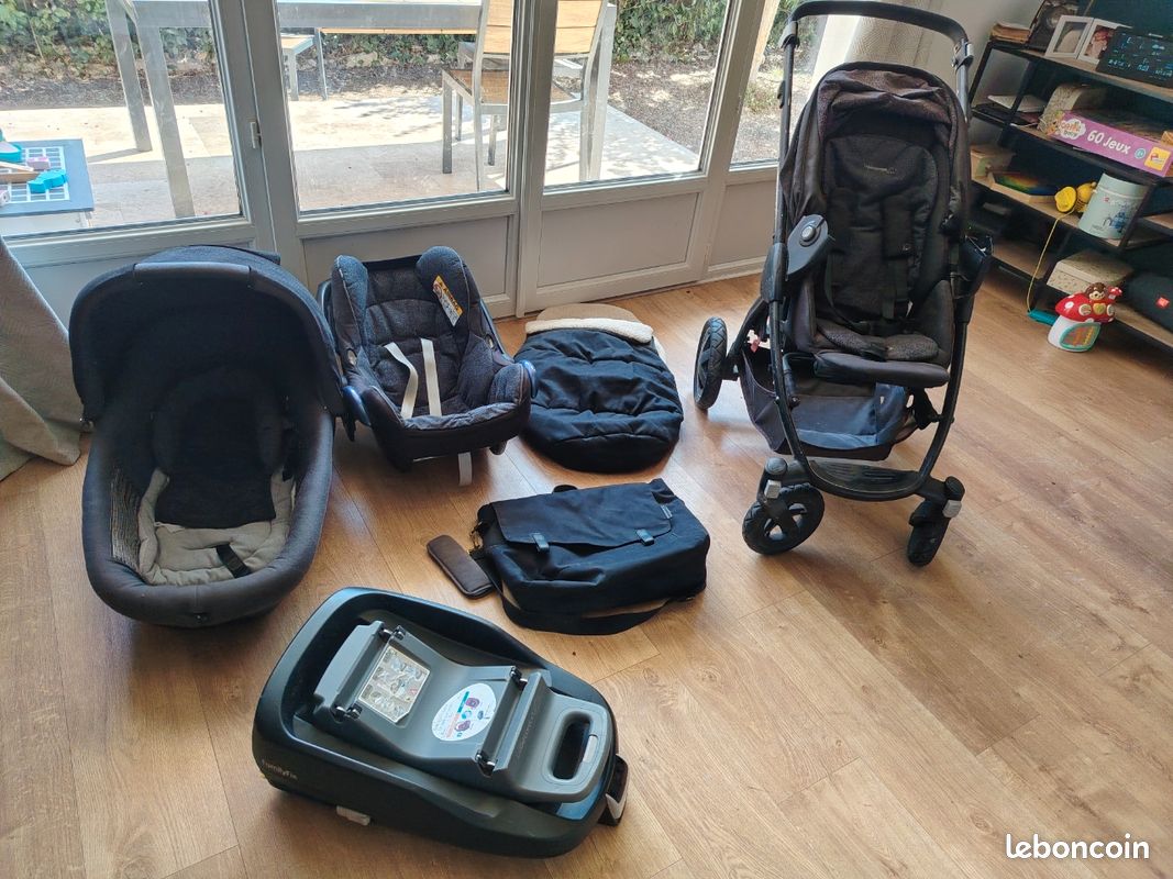 Trio pousette landeau cosy isofix BebeConfort (image 1)