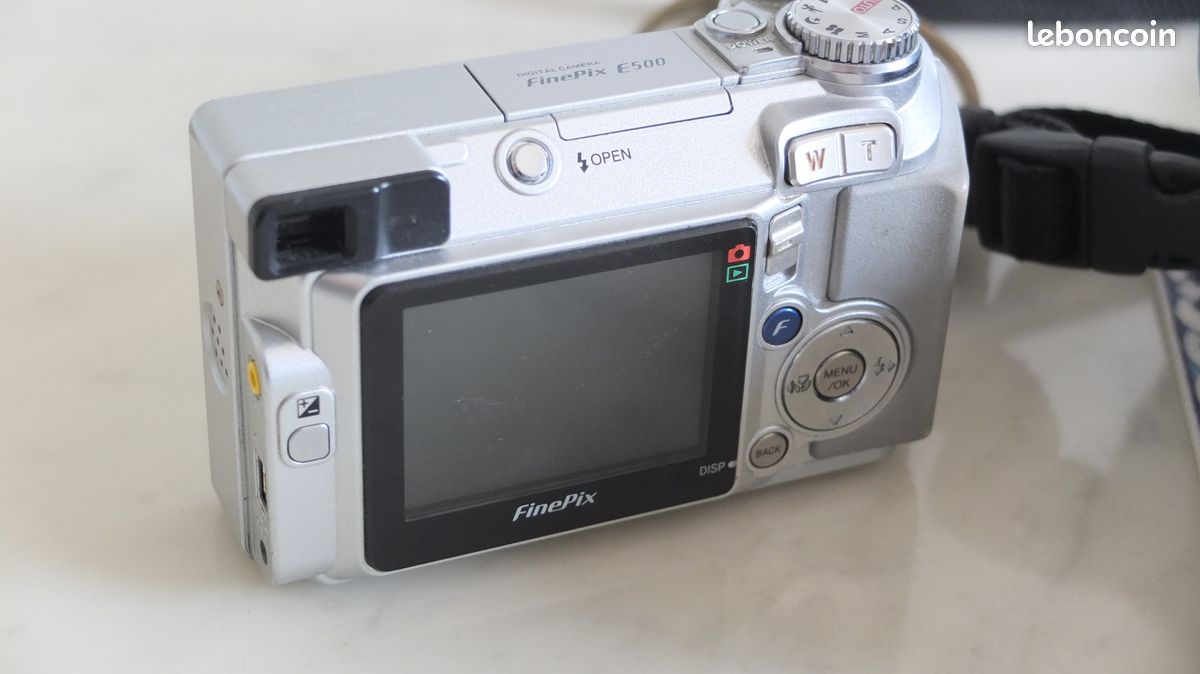 Camera Fujifilm E500 Photo, audio vidéo