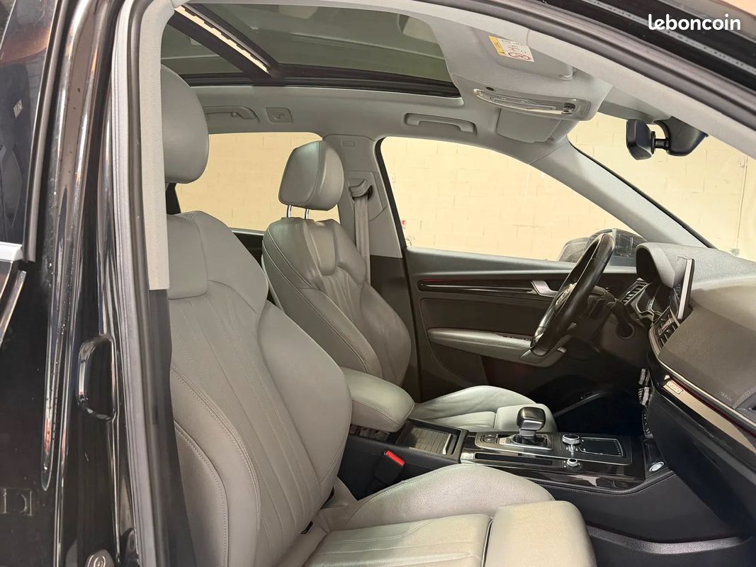 AUDI Q5 II 40 TDI 190ch Avus quattro S tronic 7 - Origine France - 4 Pneus Neufs - Toit Ouvrant - Attelage - Apple Carplay - Virtual Cockpit - (image 10)