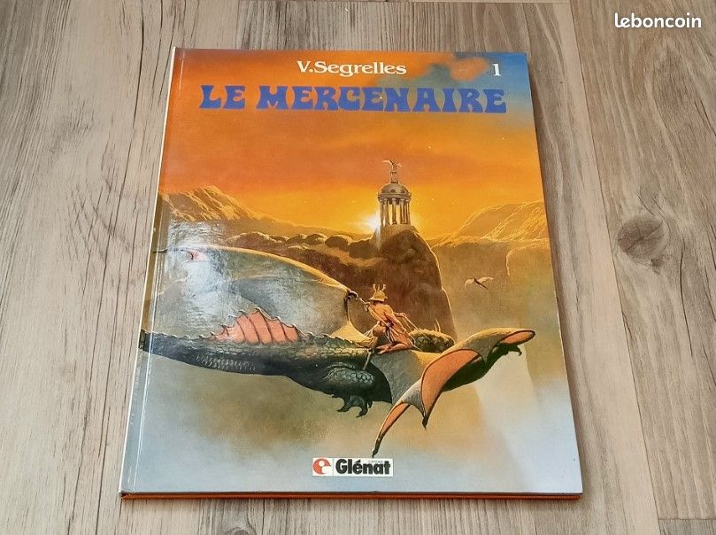 BD le mercenaire - tome 1 - le feu sacré EO 1982 TBE (image 1)