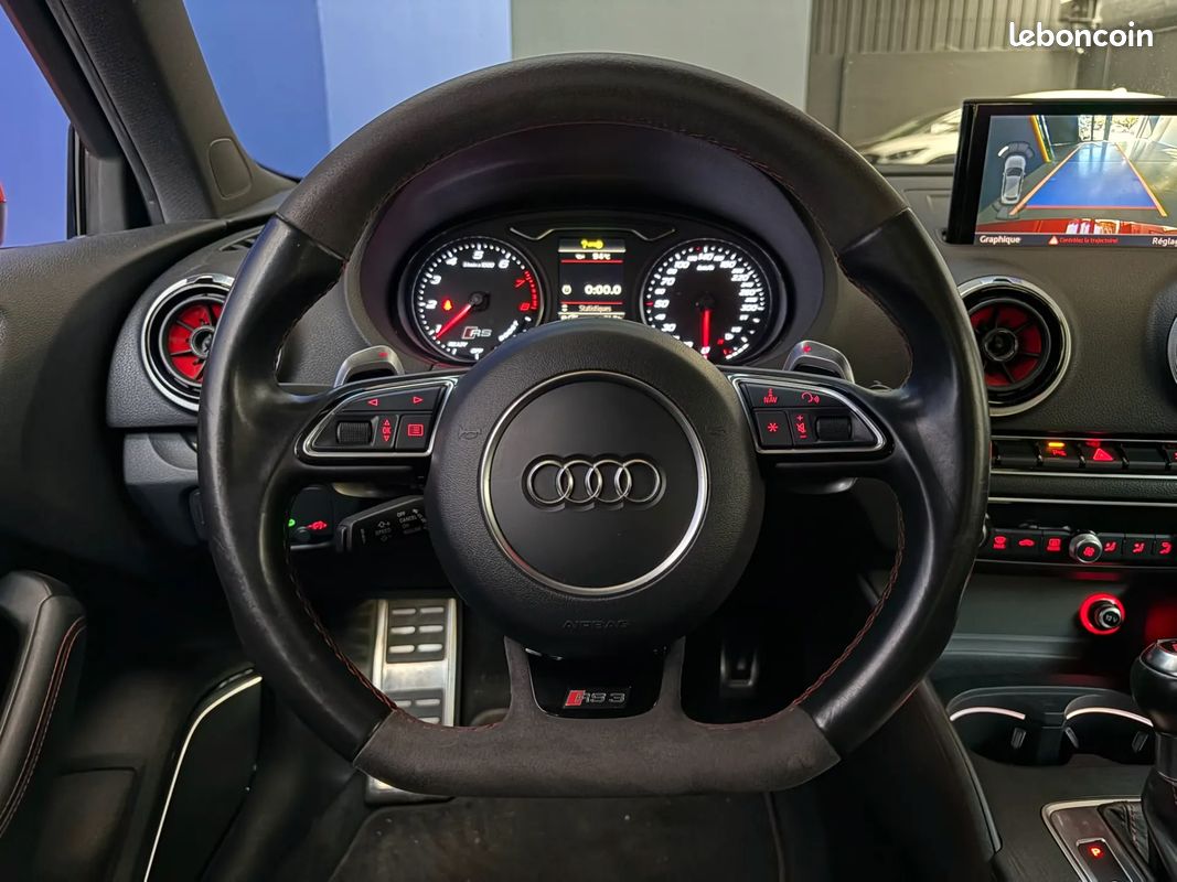AUDI RS3 Sportback 2.5 TFSI 8V1 367ch - Garantie - Echappement Sport RS, Magnetic Ride, Sièges RS chauffants, Bang à Olufsen - (image 14)