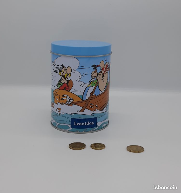 Asterix - Figurine Porcelaine Mate Eisa Années 80 - Astérix Doigt Sur La Bouche P Image 538462 Grande