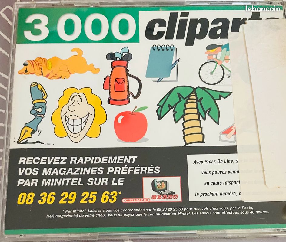 CD-ROM « 3000 Cliparts- Spécial MICRO Pour Tous » (image 2)