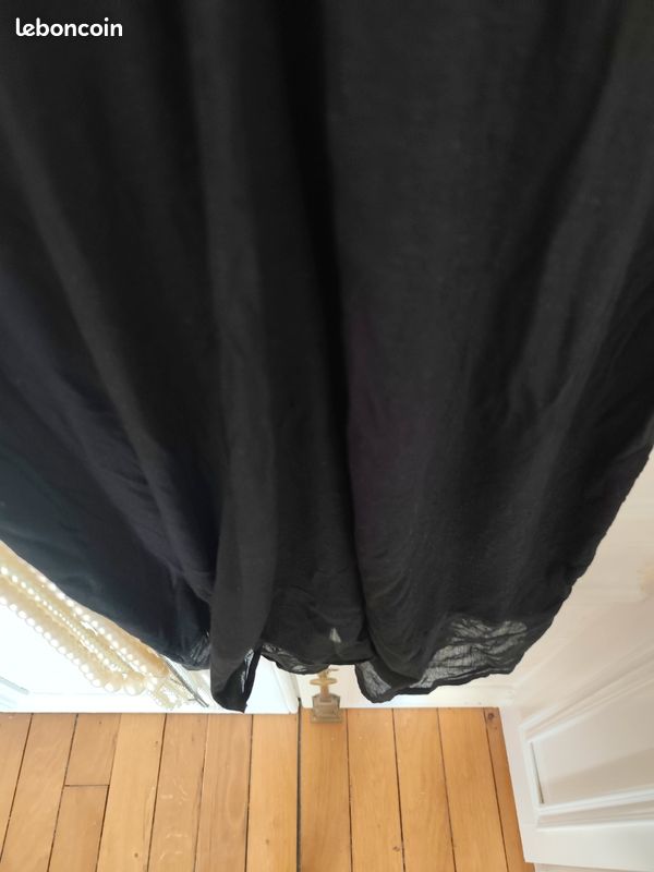 Robe mi-longue noire Anne Klein (image 9)