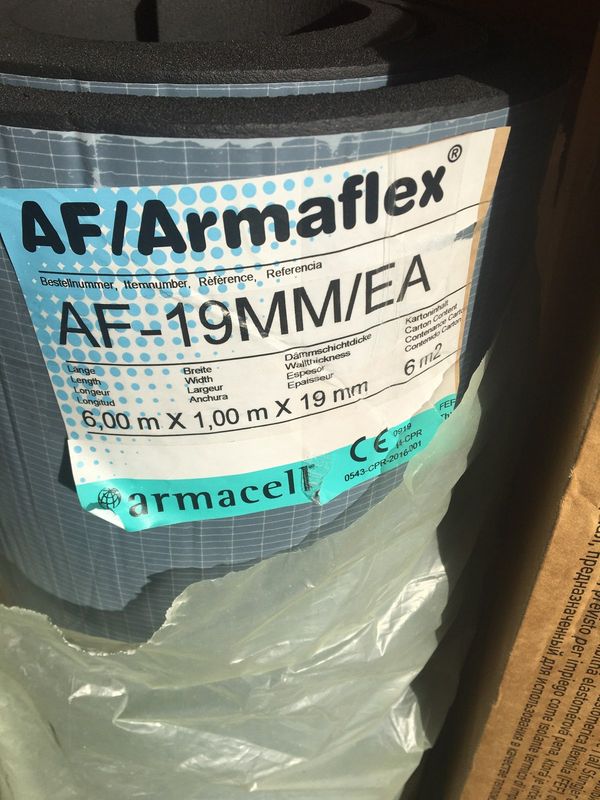 Lot Armaflex AF 19 mm + 10 mm - Équipement caravaning