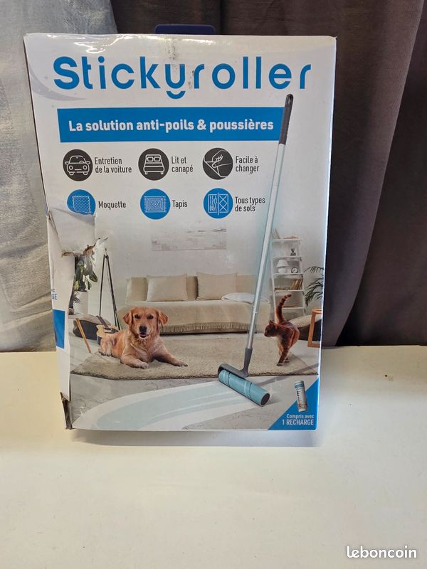 Stickyroller – Rouleau anti-poils & poussières (image 1)