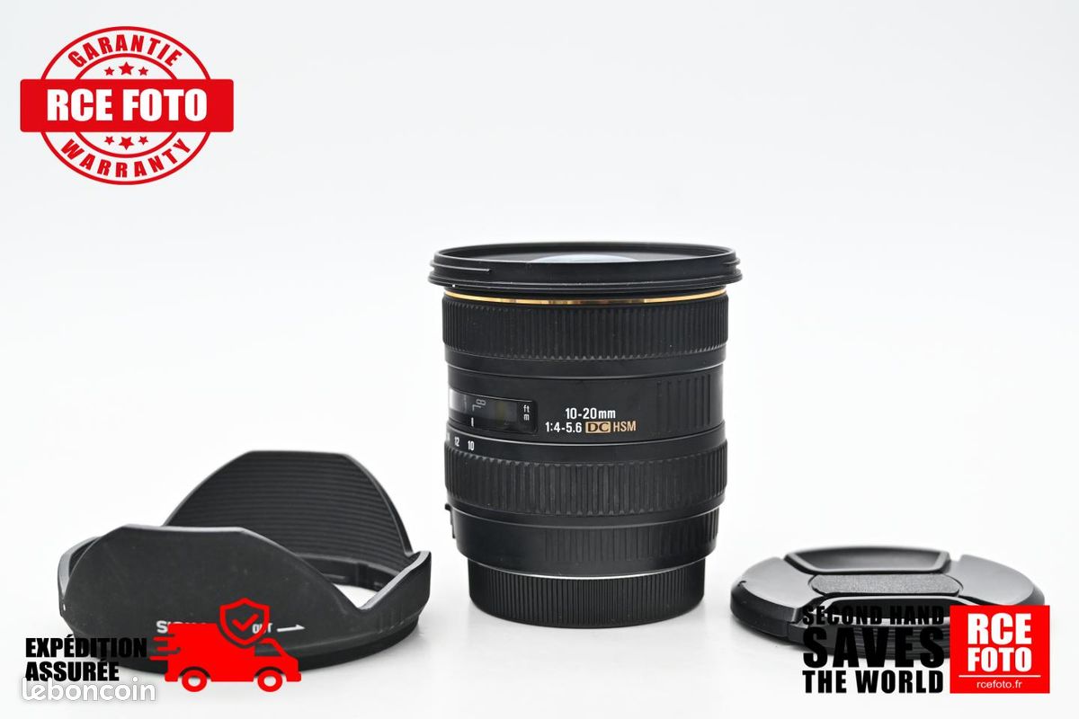Sigma 10-20mm f/4-5.6 EX DC HSM (Canon & compatibile) (image 1)