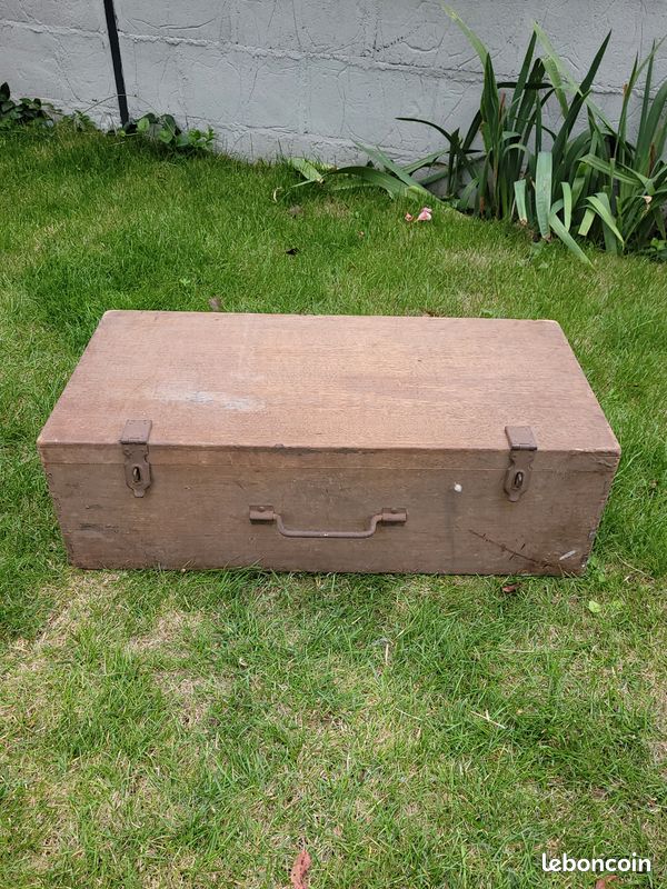 Valise en bois - ancien (image 1)