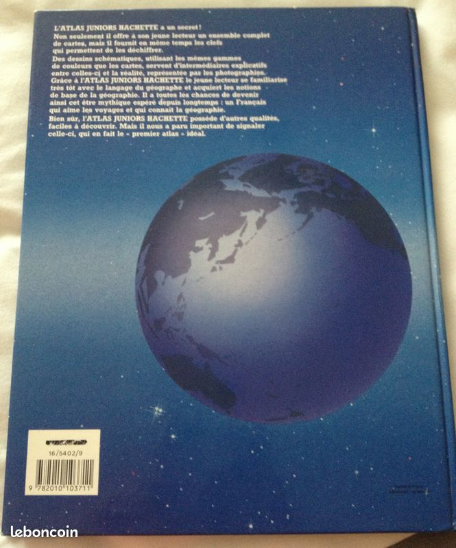 ATLAS JUNIOR De HACHETTE 1985 (image 2)