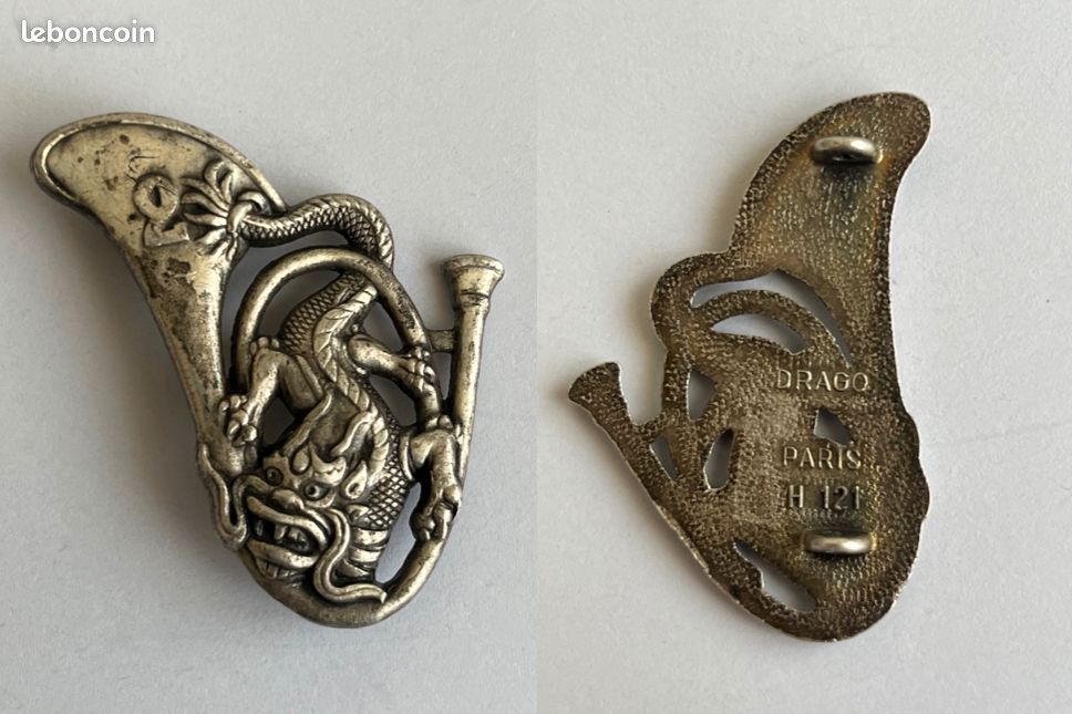 Insigne chasseur Alpin 2e régiment Drago Paris (image 3)