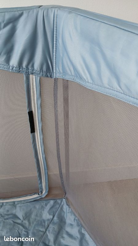 Parc hexagonal pliable FILLKID 136x136x75 cm gris (image 6)