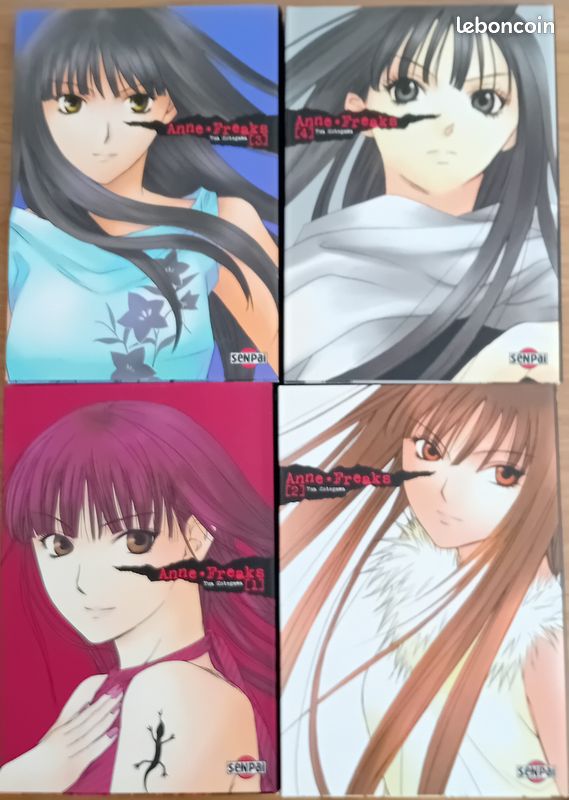 Manga : Anne Treaks tome 1,2,3,4 (image 1)