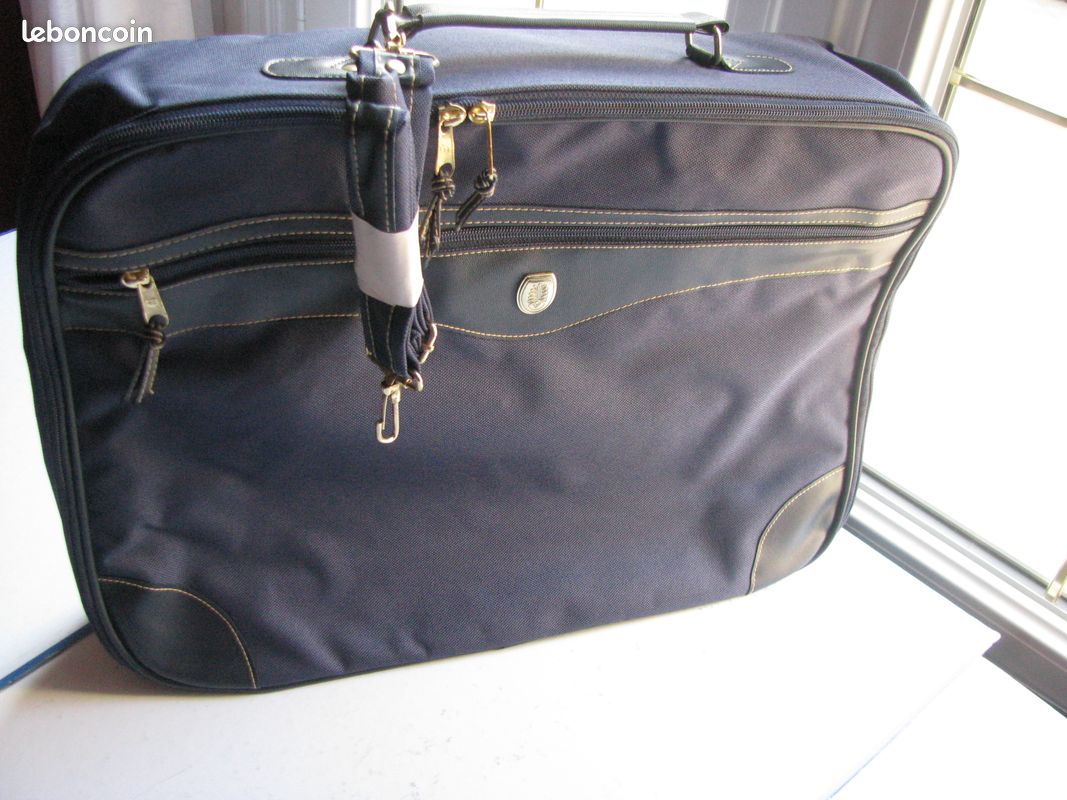 Sac forme Valise-Marine-Polyamide&PVC-1912 (image 2)