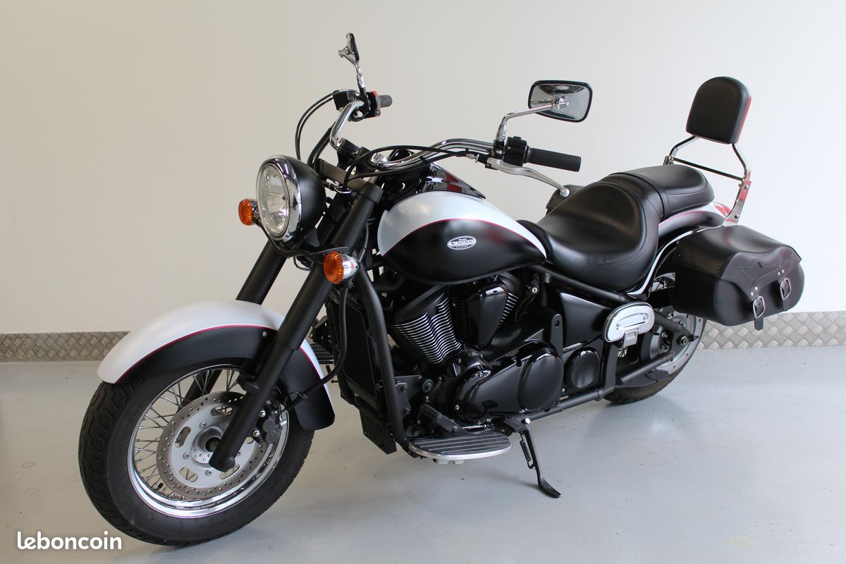 Support Moto élargi Pour Kawasaki Pour Vulcan VN 900 VN900 Pour Classic 2006-2015 2014 2013 Moto Béquille Pied Béquille Latérale Extension Pad Support Plaque (Color : 3