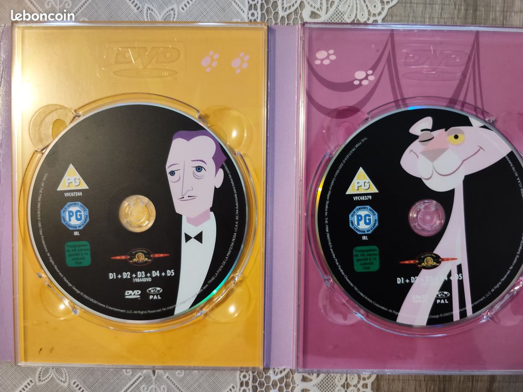 Coffret DVD La panthère rose 5 films (image 4)