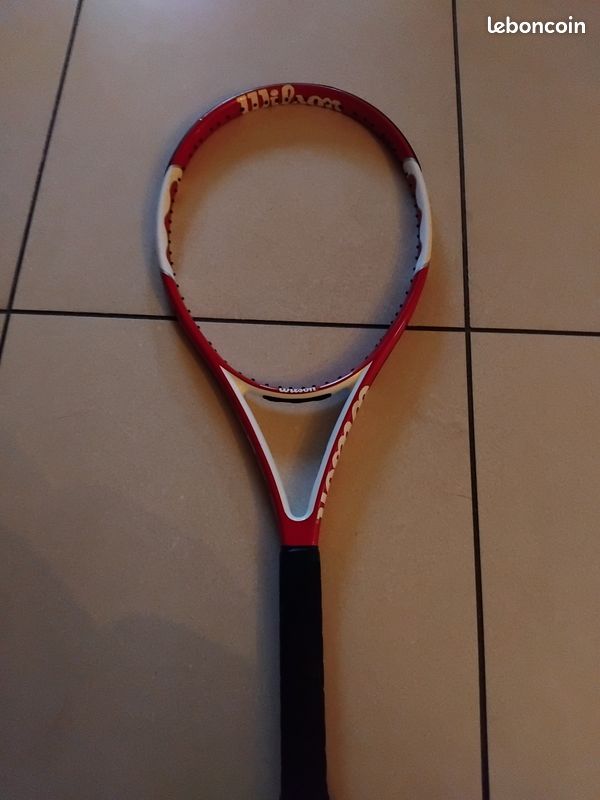 Raquette De Tennis Vintage Wilson III 3 - Aluminium - Made In USA