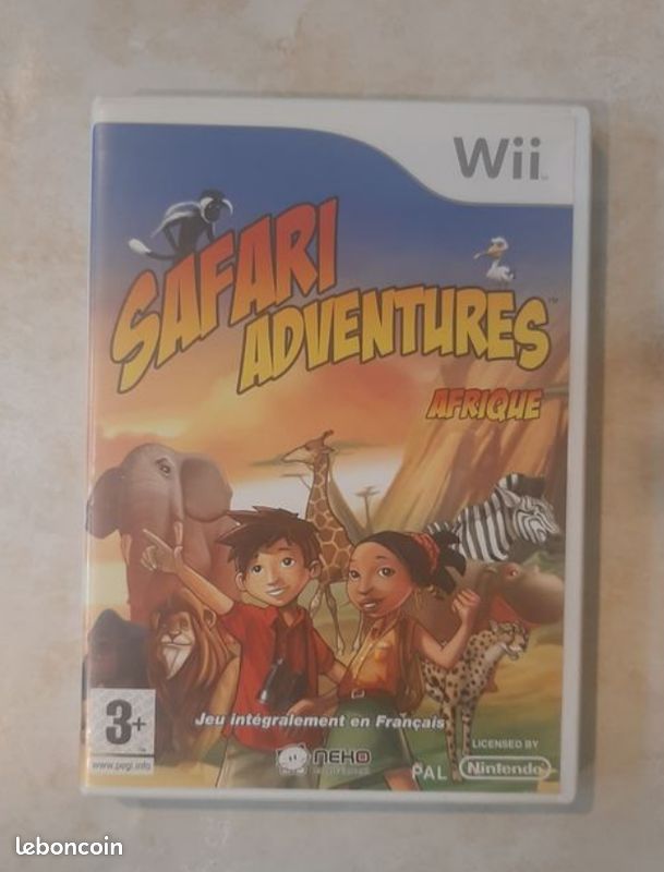 Jeux safari adventures afrique pour console wii (image 1)
