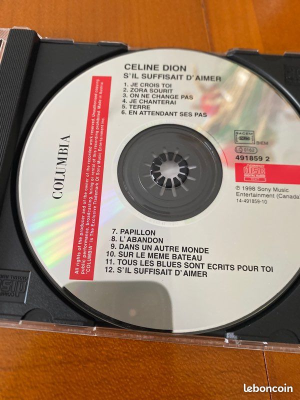 Cd Celine Dion (image 2)