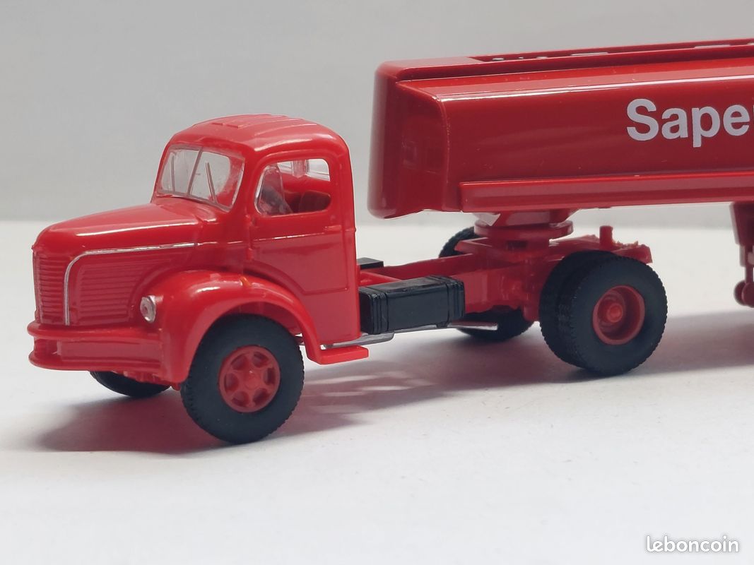 Kit Camion Benne Berliet SAI Rétro 87 – Échelle HO 1/87 – Non Monté – Neuf
