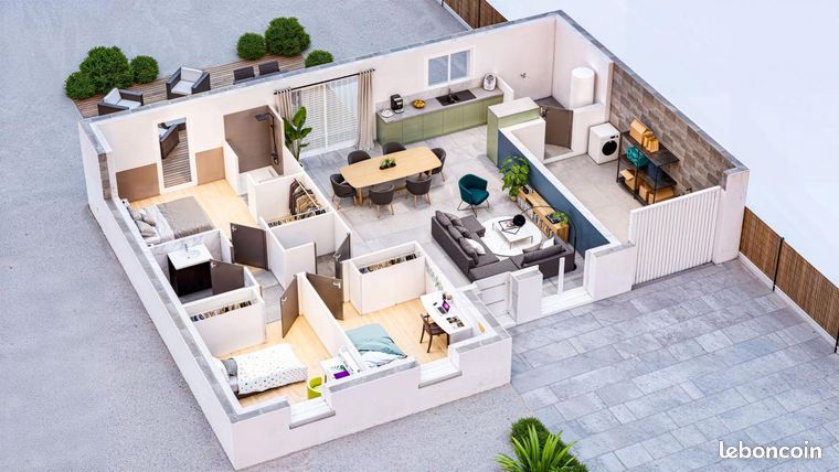 Maison 5 pièces 93 m²