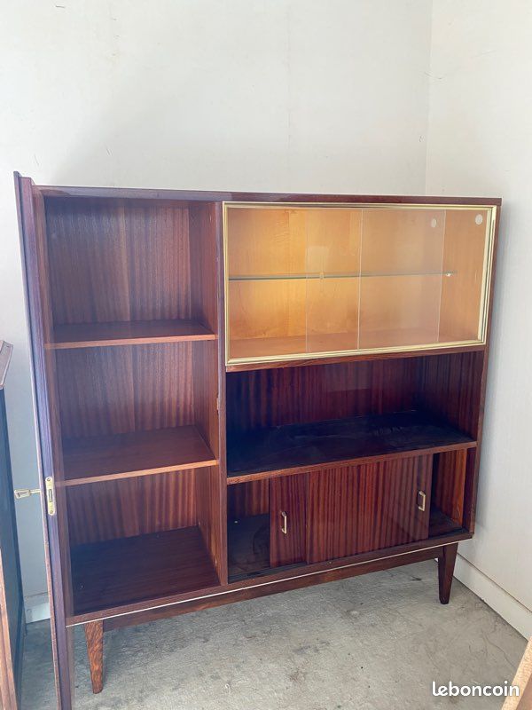 Meuble vitrine années 60-70 (image 2)