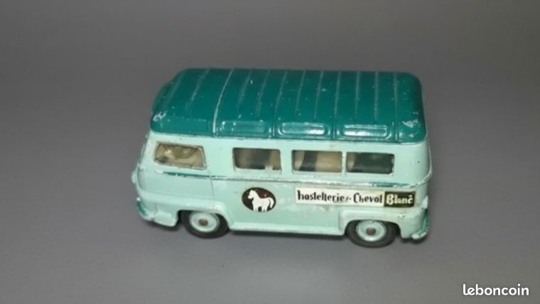 Modèle Réduit CIJ Renault Estafette - Décor Europarc Hostellerie Du Cheval Blanc, état De Jeu