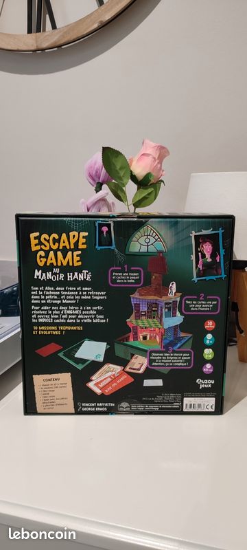 Jeu de société escape game le manoir hanté (image 2)