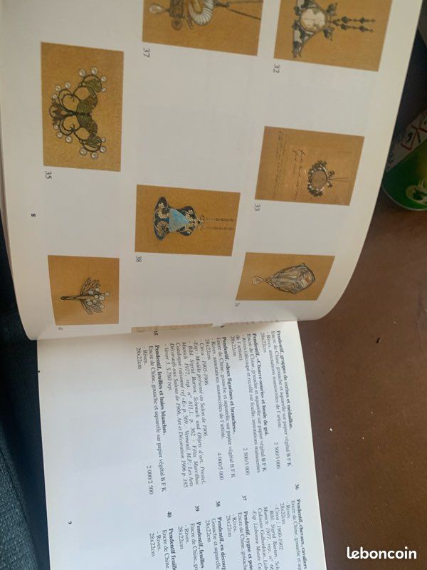 Catalogue d’inventaire des dessins originaux de rené lalique (image 4)