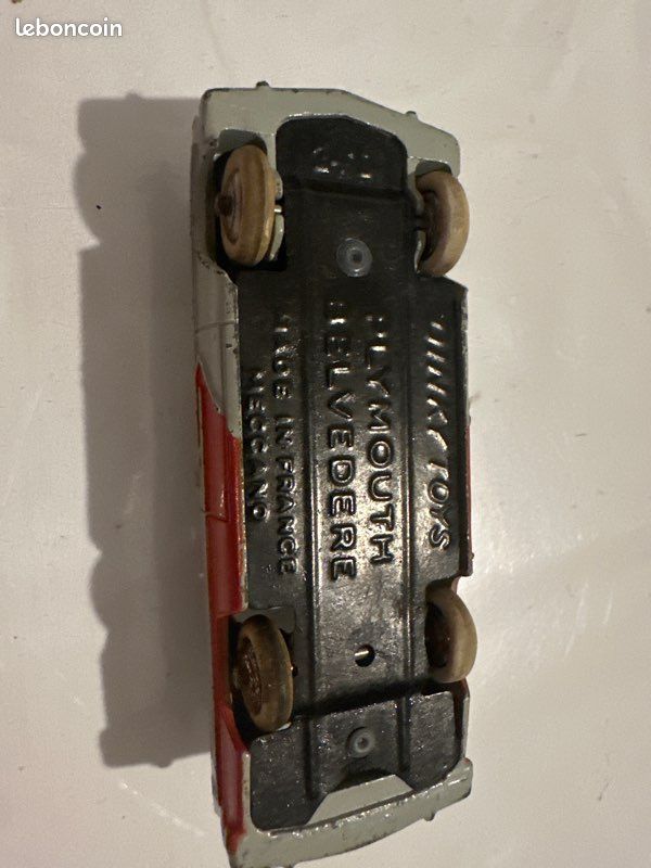 Dinky Toys 24 D Plymouth Belvedere - Meccano - Made In France - Échelle 1:43