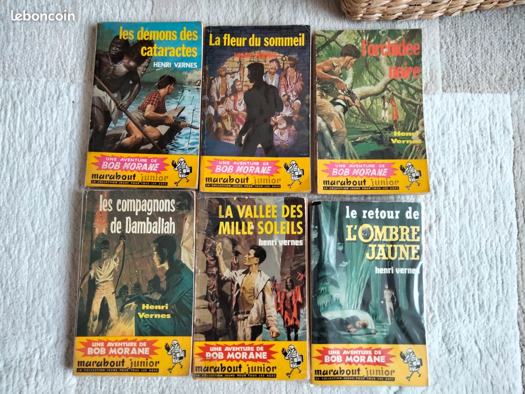 Lot Bob Morane 13 marabout Junior (image 2)