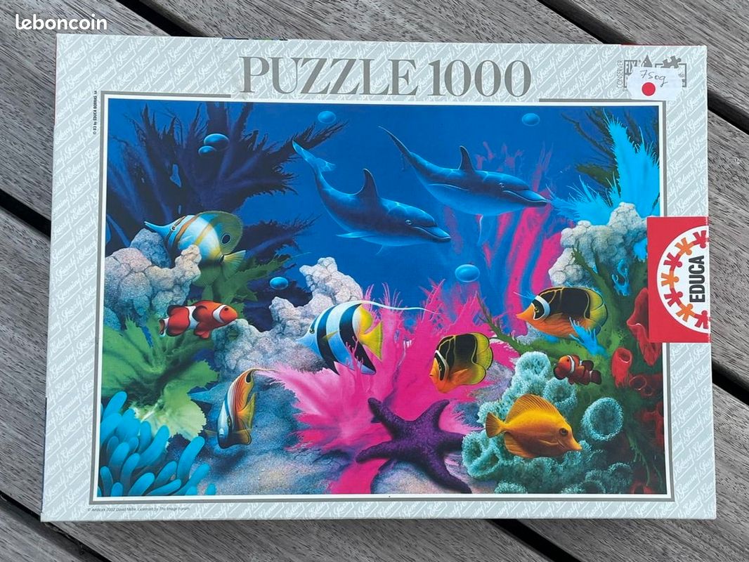 Puzzle Éducatif 1000 pieces (image 1)